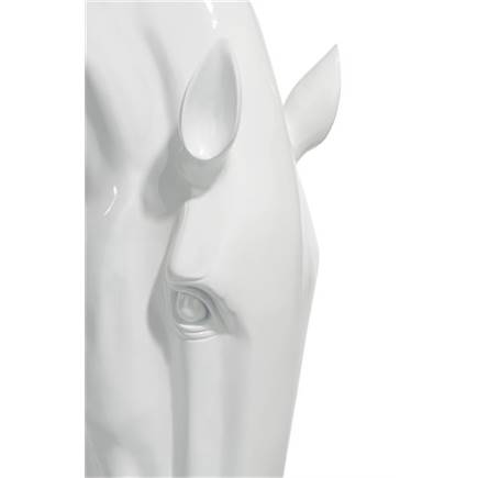 Coco Maison Horse Head beeld H107cm Wit